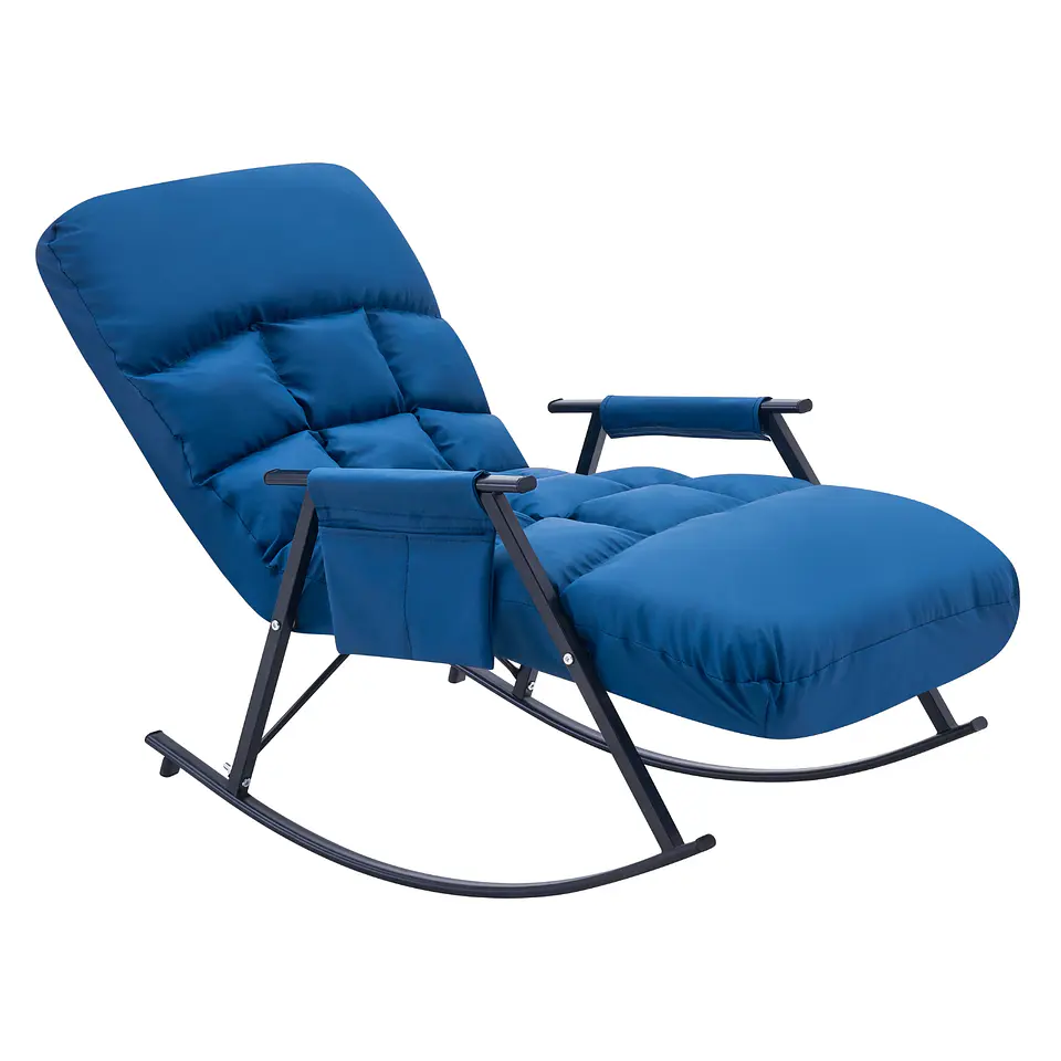 Sillón Mecedora Comodidad Interior Exterior Reclinable Hogar 5