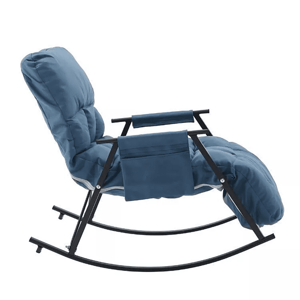 Sillón Mecedora Comodidad Interior Exterior Reclinable 3