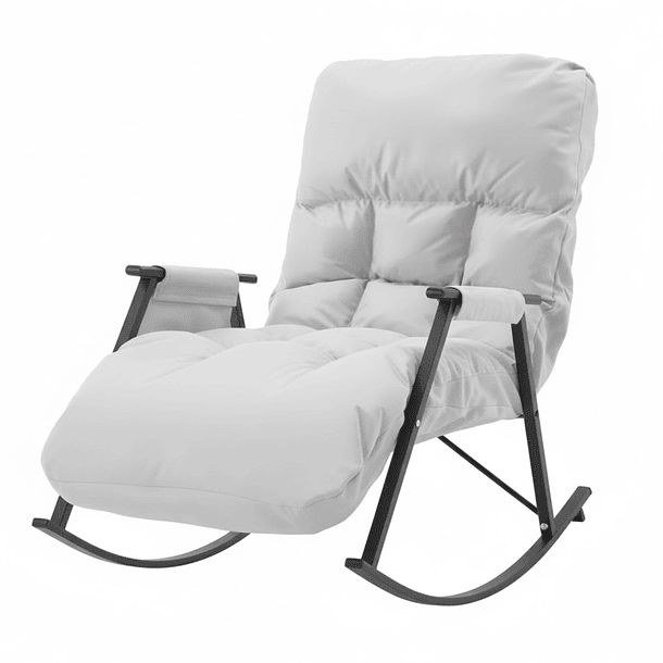 Sillón Mecedora Comodidad Interior Exterior Reclinable 5