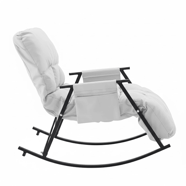 Sillón Mecedora Comodidad Interior Exterior Reclinable 7