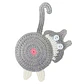 Pack 2 Posavasos De Gato Tejido a Punto Regalo Divertido - Miniatura 2