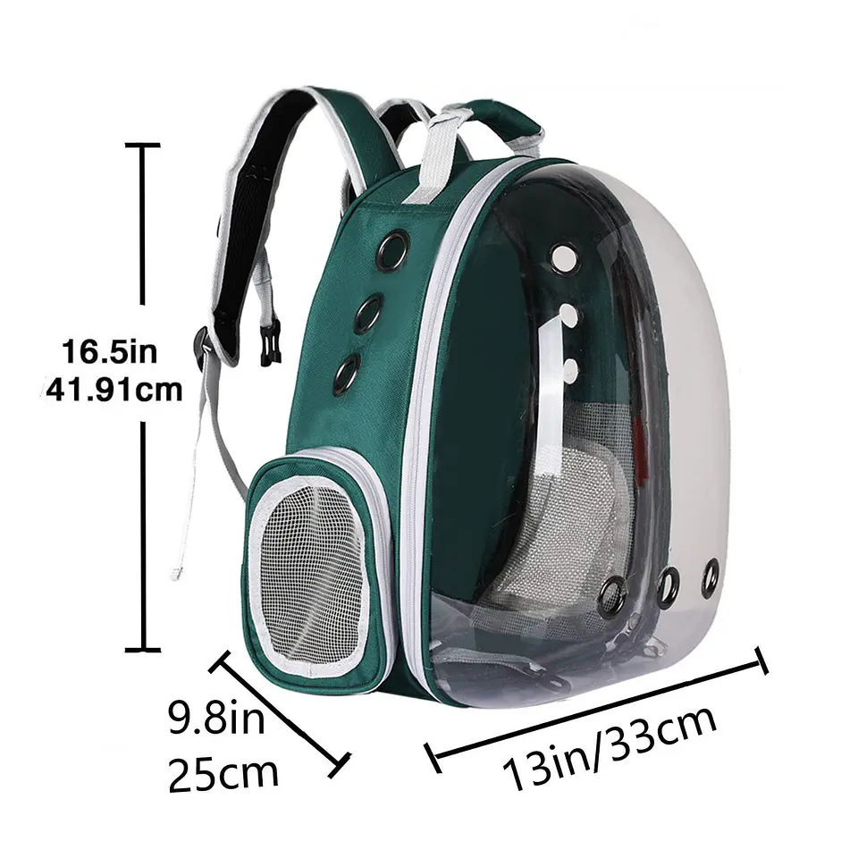 Mochila Transportadora De Gato Perro Mascotas 12