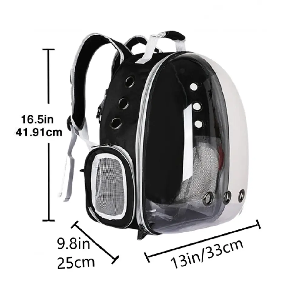Mochila Transportadora De Gato Perro Mascotas 2