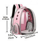 Mochila Transportadora De Gato Perro Mascotas 22