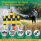 Divisor Manguera 4 Salidas RoseFlower Adaptador Grifo Riego - Miniatura 6