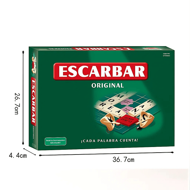 Escarbar Juego de Mesa Adivinar Palabras Divertido 2