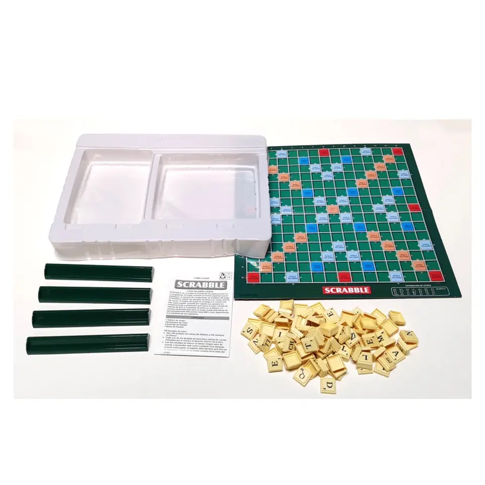 SCRABBLE Juego de Mesa Adivinar Palabras Divertido 2