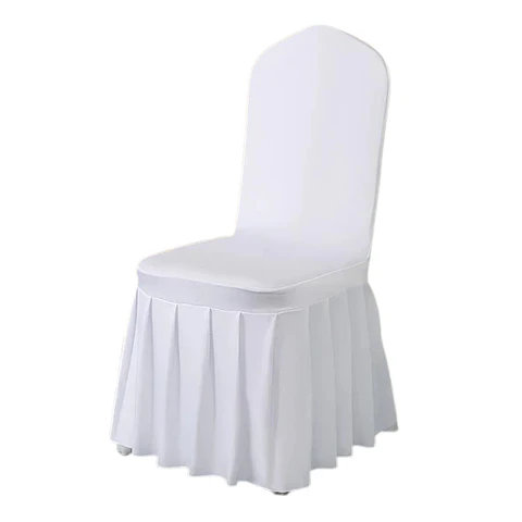 Pack 4 Funda Plisada Sillas Eventos Hoteles Fiestas Bodas