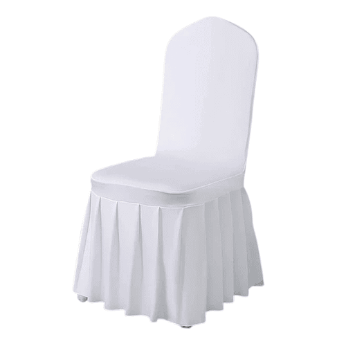 Pack 4 Funda Plisada Sillas Eventos Hoteles Fiestas Bodas