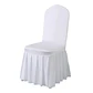 Pack 4 Funda Plisada Sillas Eventos Hoteles Fiestas Bodas - Miniatura 1