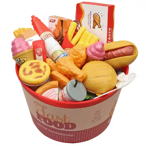 Set Alimentos de Juguete para Niños Juego de Cocina