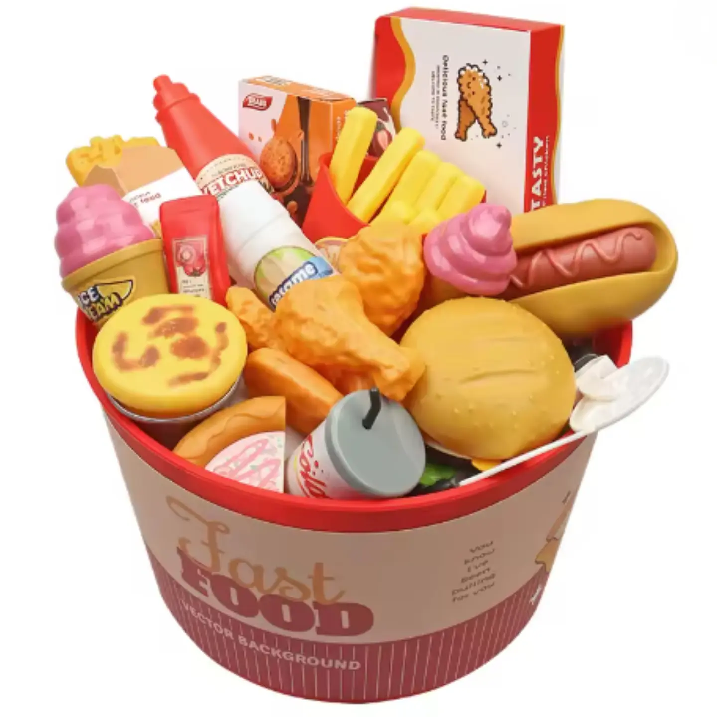 Set Alimentos de Juguete para Niños Juego de Cocina 1