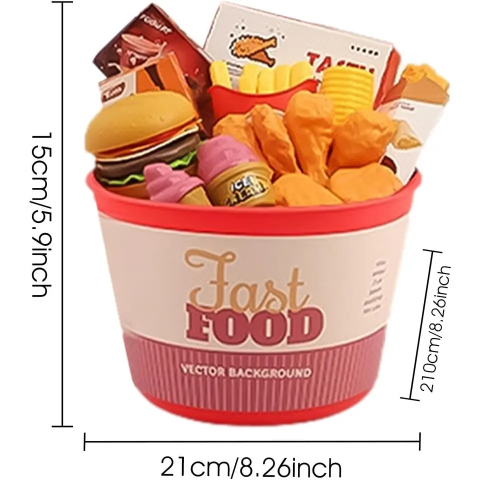 Set Alimentos de Juguete para Niños Juego de Cocina 3