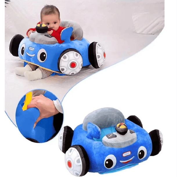 Auto Bebé Interactivo Seguro y Cómodo 4