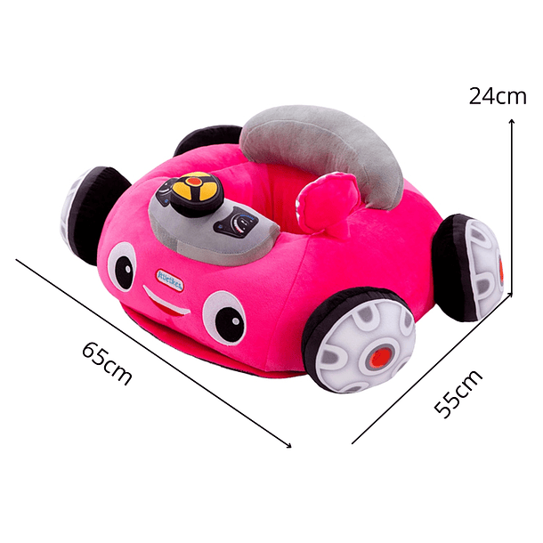 Auto Bebé Interactivo Seguro y Cómodo 6