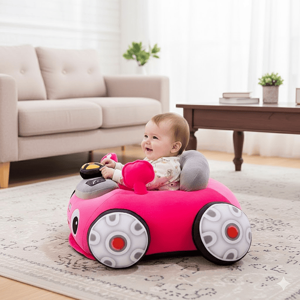 Auto Bebé Interactivo Seguro y Cómodo 7