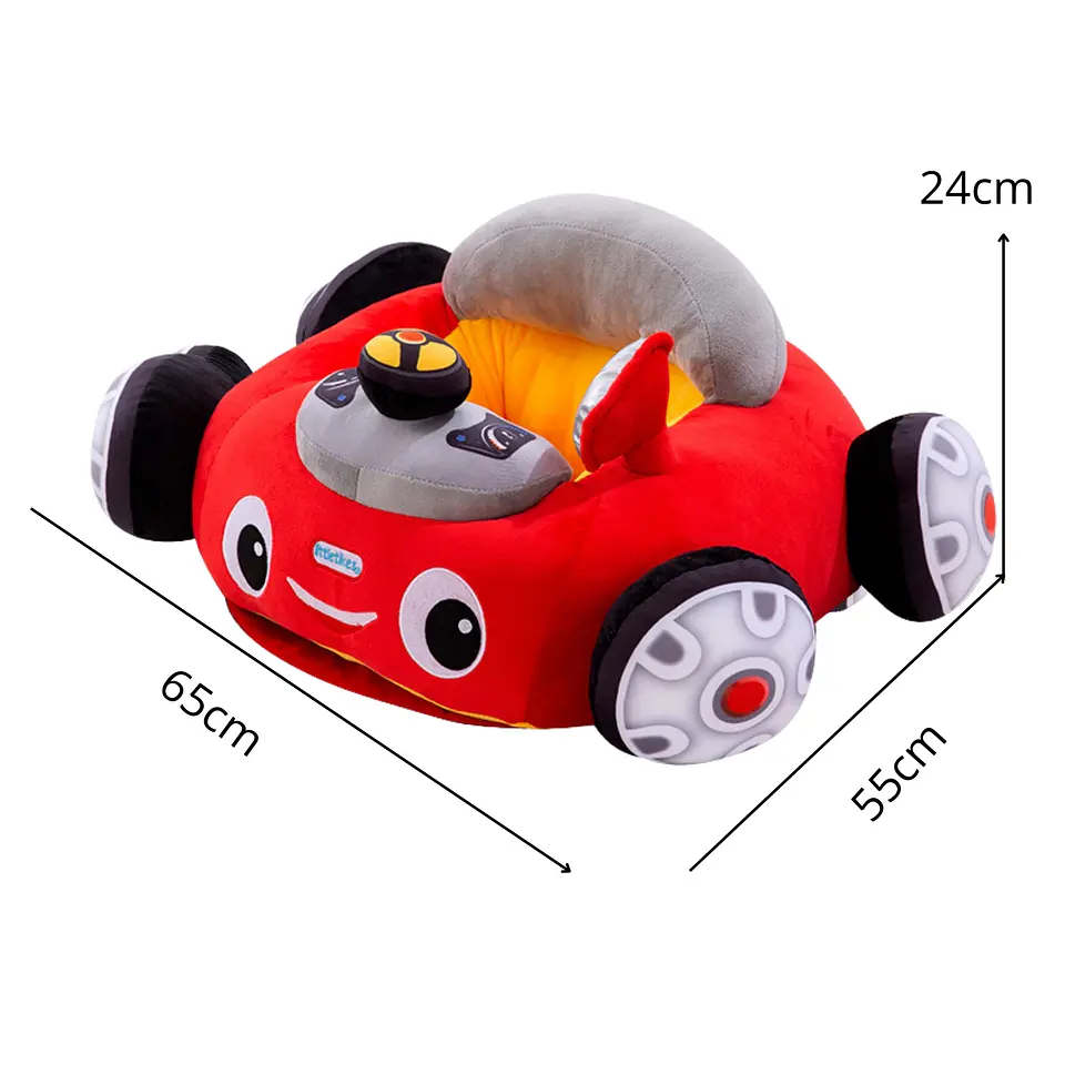 Auto Bebé Interactivo Seguro y Cómodo 9