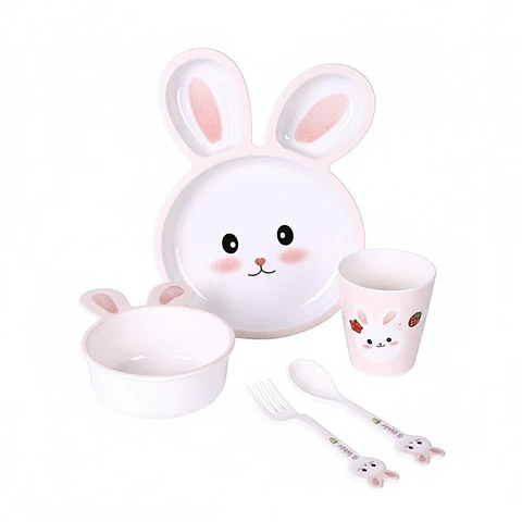Vajilla Infantil Melamina Ideal para Bebés y Niños