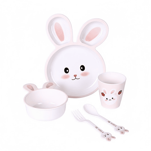 Vajilla Infantil Melamina Ideal para Bebés y Niños