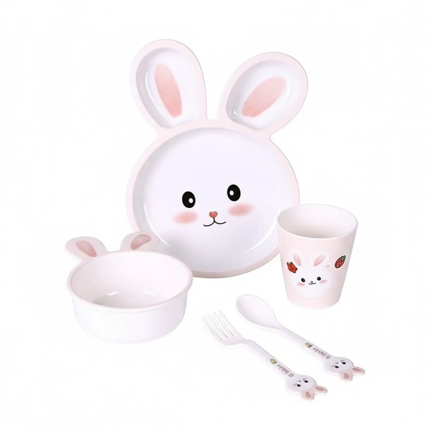 Vajilla Infantil Melamina Ideal para Bebés y Niños 1