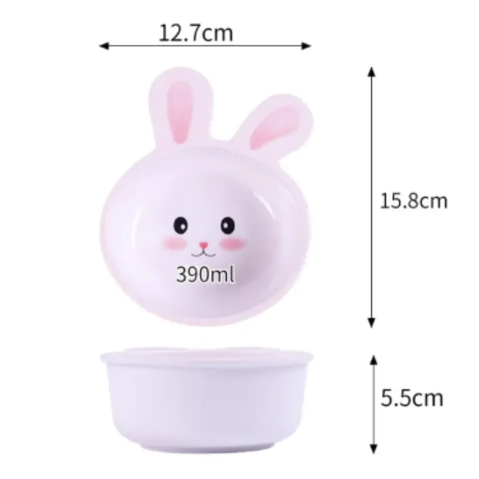 Vajilla Infantil Melamina Ideal para Bebés y Niños 3