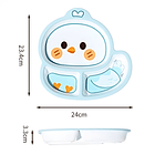 Vajilla Infantil Melamina Ideal para Bebés y Niños 7