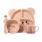 Vajilla Infantil Melamina Ideal para Bebés y Niños 9