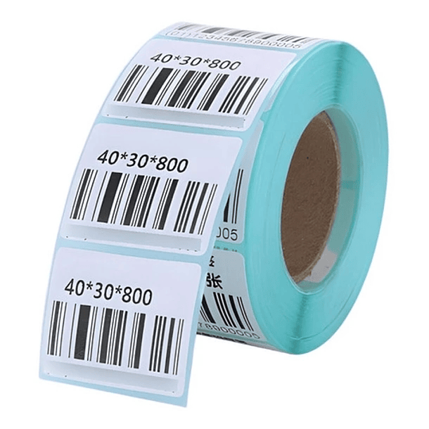Pack 5 Rollos Etiquetas Autoadhesivas 40x30mm 3200 Unidades 3