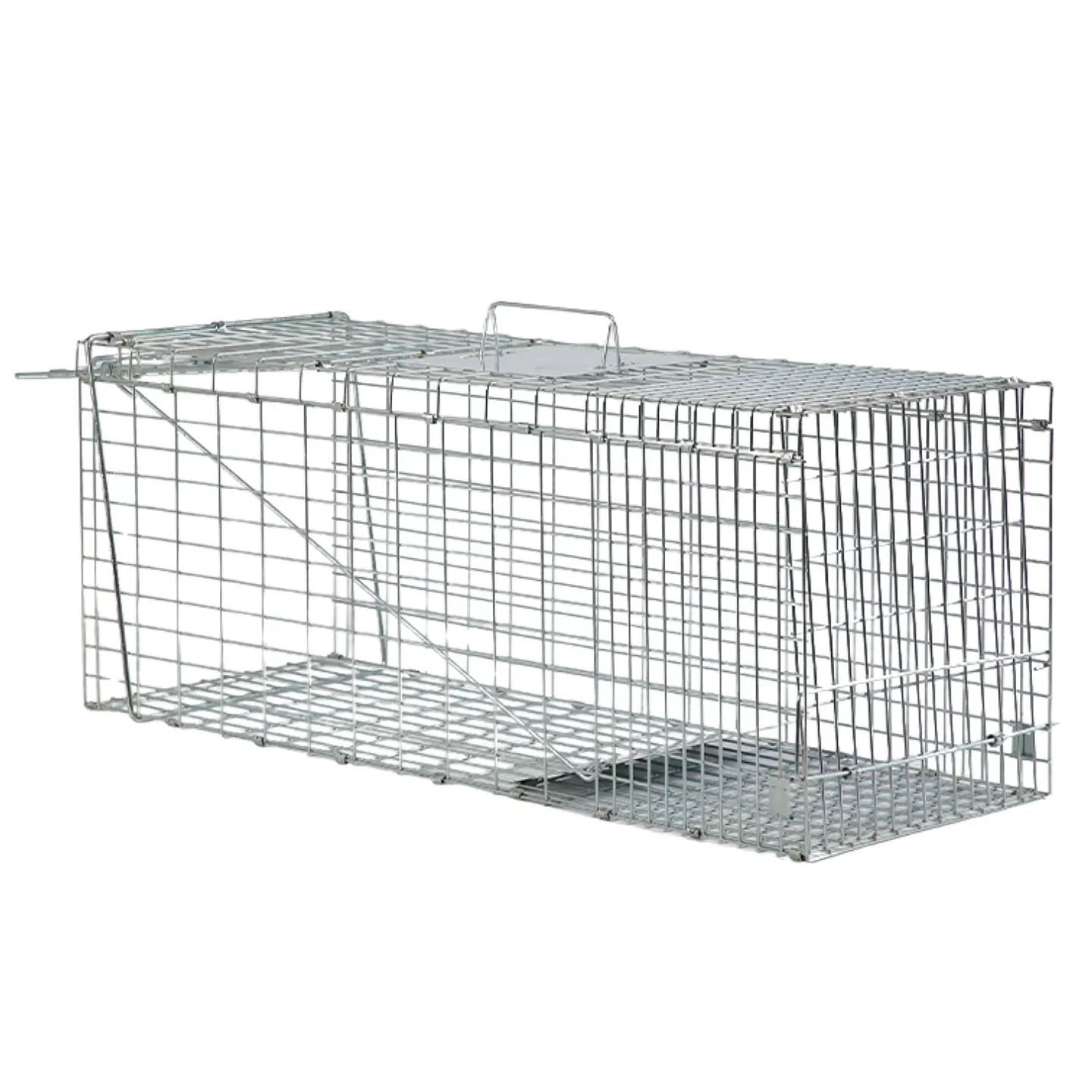 Trampa Jaula Corral Plegable Para Conejos 94x34x37 cm 5