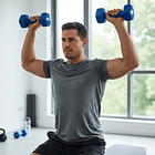 Pack 2 Mancuernas Azules De 2kg Reacondicionado 4