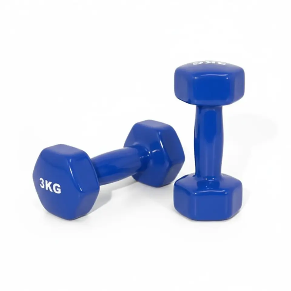 Pack 2 Mancuernas Azules De 3kg Reacondicionado 3
