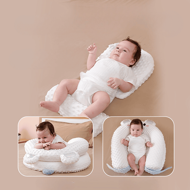 Cuna Almohada Portátil para Bebé Diseño Ergonómico 3