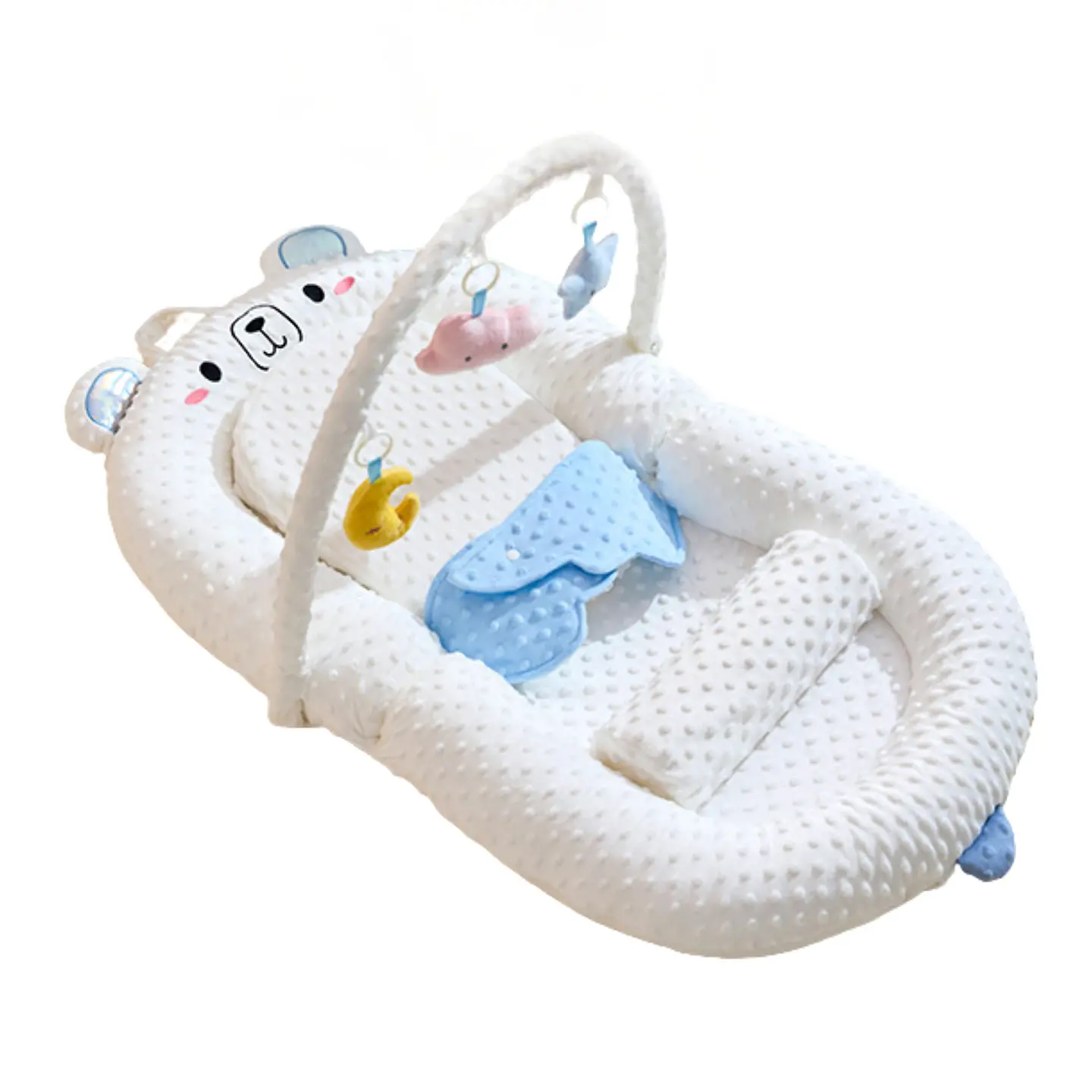 Cuna Almohada Portátil para Bebé Diseño Ergonómico 5