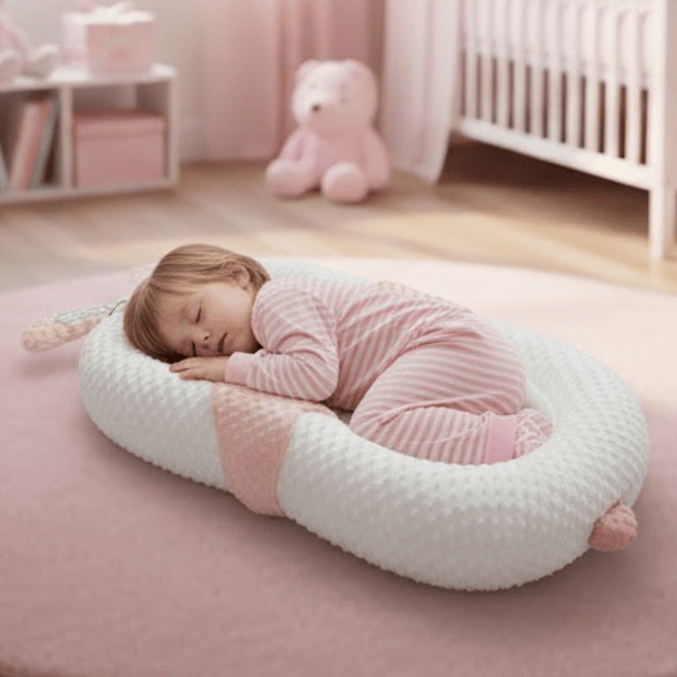 Cuna Almohada Portátil para Bebé Diseño Ergonómico 10