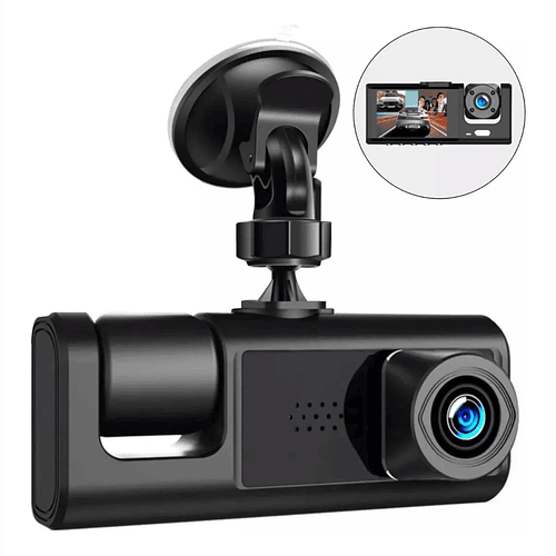 Cámaras Para Autos Frontal y Tablero 2 En 1 HD 1080p