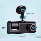 Cámaras Para Autos Frontal y Tablero 2 En 1 HD 1080p 3
