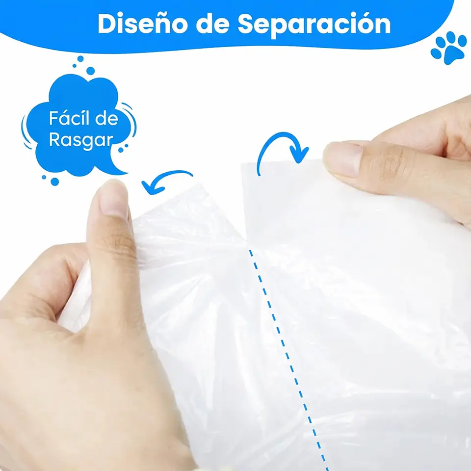 Bolsas Para Arenero Automático De Gatos 6 Rollos De 90ud 5