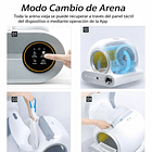 Caja Arena Autolimpiante para Gatos con App y Control de Olores 5