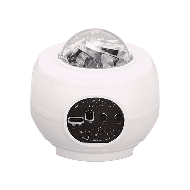 Proyector Led Luces Y Estrellas 360º Con Bluetooh Y Musica 7