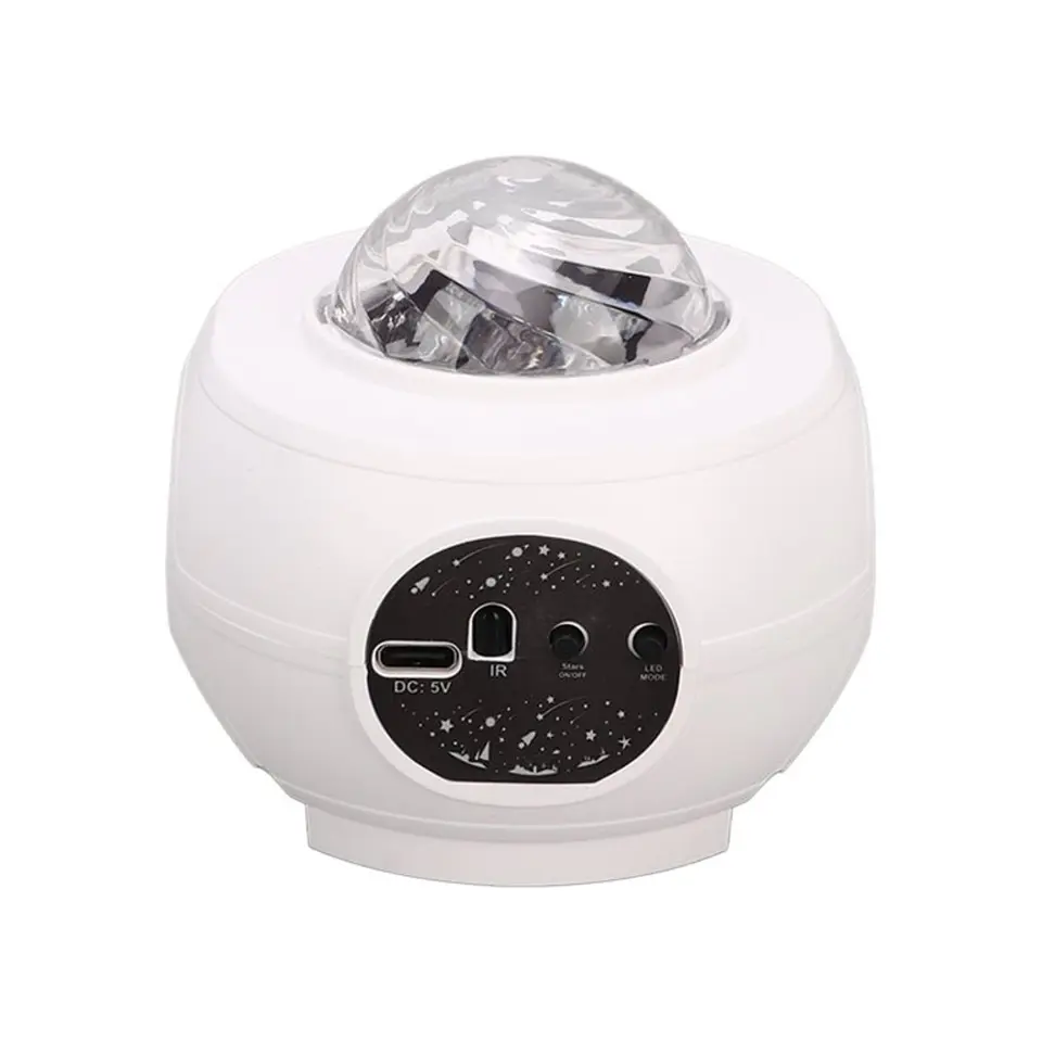 Proyector Led Luces Y Estrellas 360º Con Bluetooh Y Musica 7