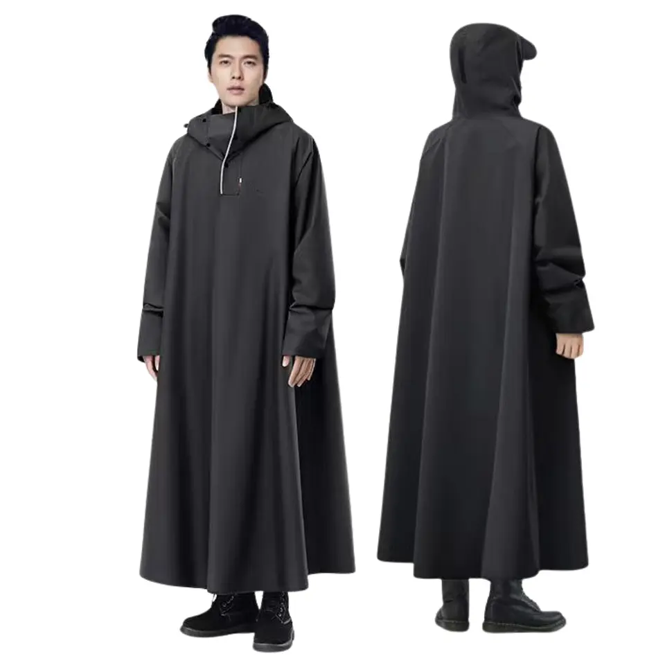 Poncho Lluvia Reutilizable Impermeable para Senderismo 1