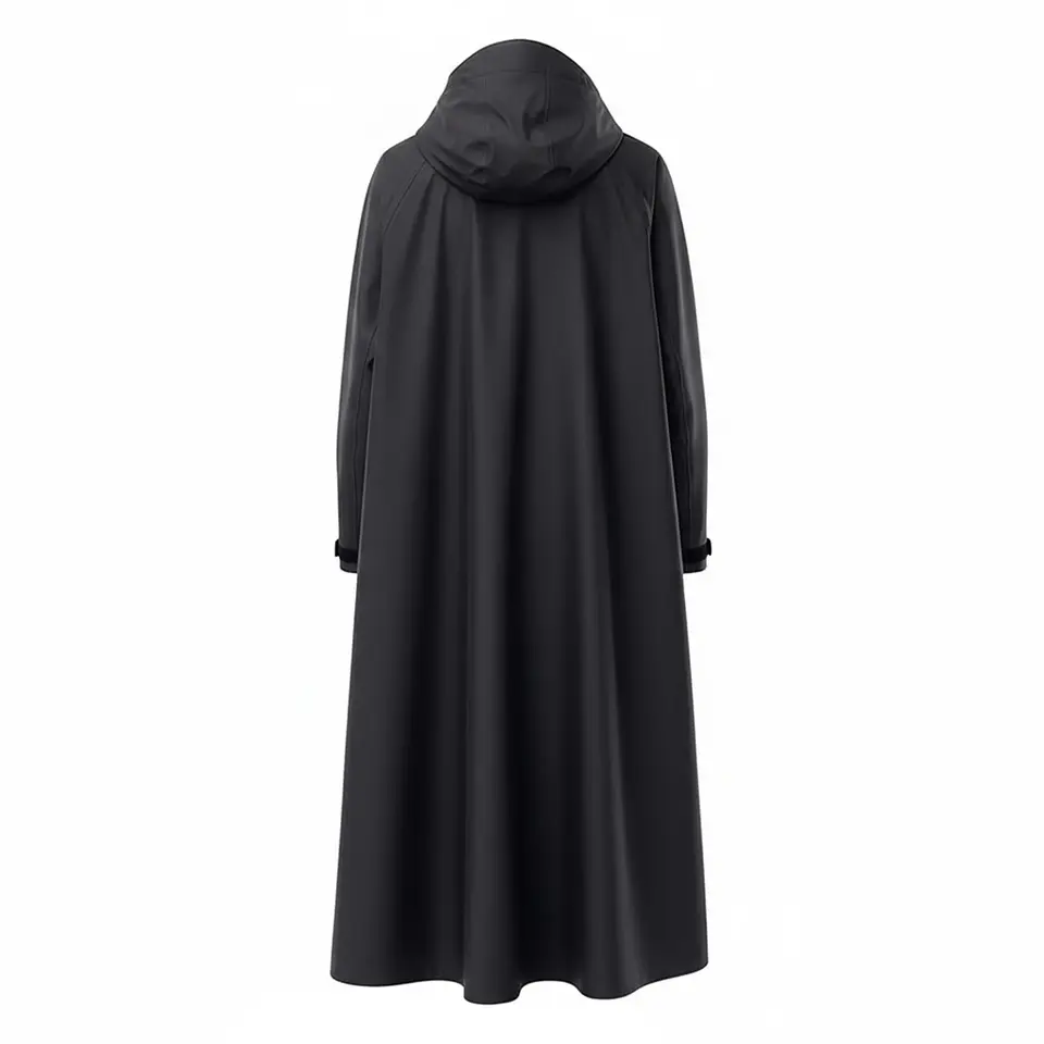 Poncho Lluvia Reutilizable Impermeable para Senderismo 4