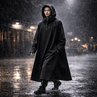 Poncho Lluvia Reutilizable Impermeable para Senderismo 5