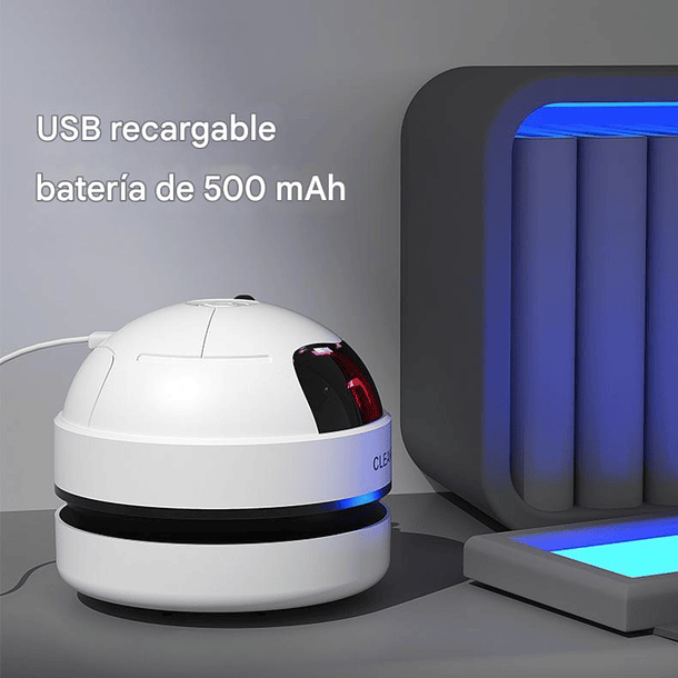 Aspiradora USB Portátil para Escritorio Limpieza Rápida 4