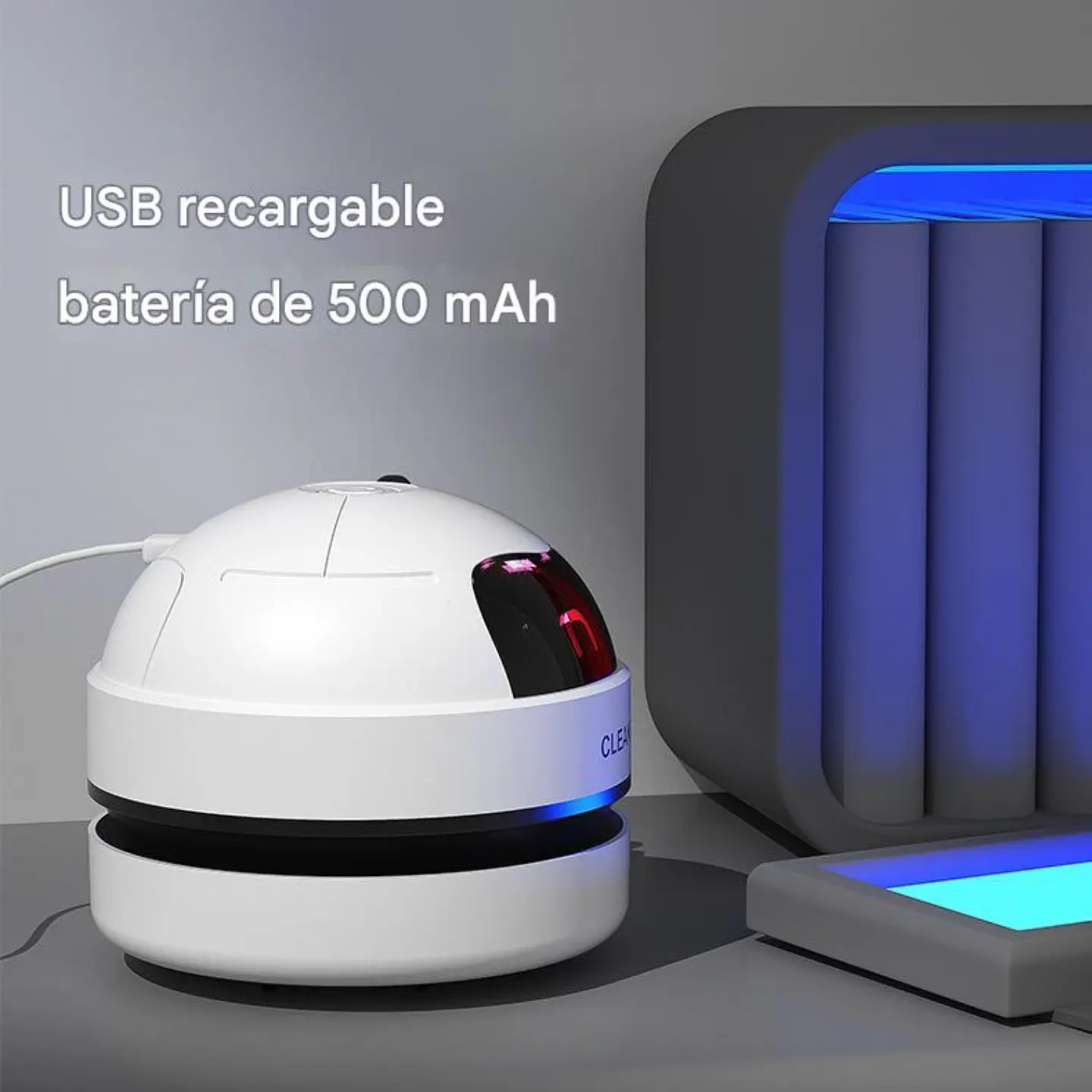 Aspiradora USB Portátil para Escritorio Limpieza Rápida 4
