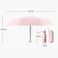 Paraguas Plegable Capsula 8 Varillas UV Resistente Ligero - Miniatura 3