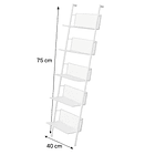 Estante Moderno Organizador Living Dormitorio 6 Niveles 2