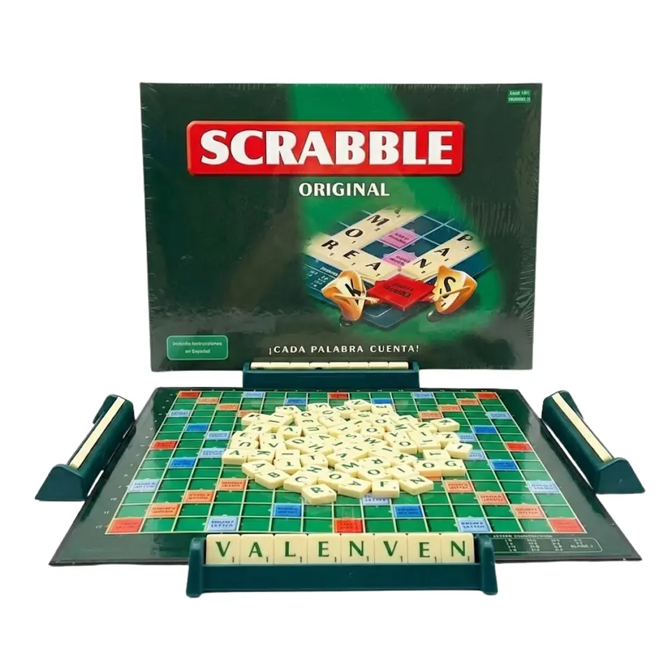 SCRABBLE Juego de Mesa Adivinar Palabras Divertido 1