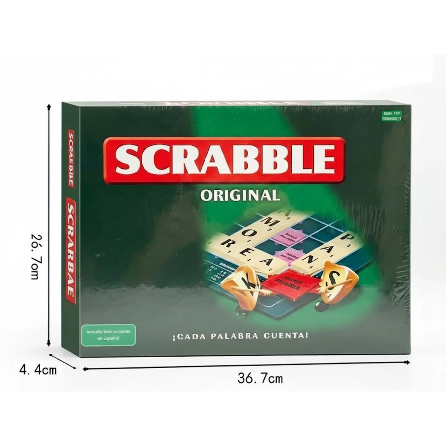 SCRABBLE Juego de Mesa Adivinar Palabras Divertido 4