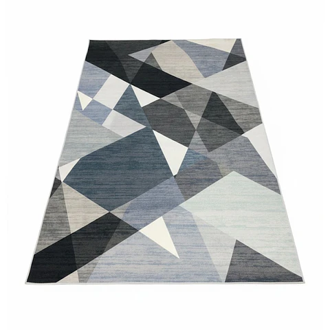 Alfombra 120x200cm Decorativa Living Estampada Terciopelo (Reacondicionado)